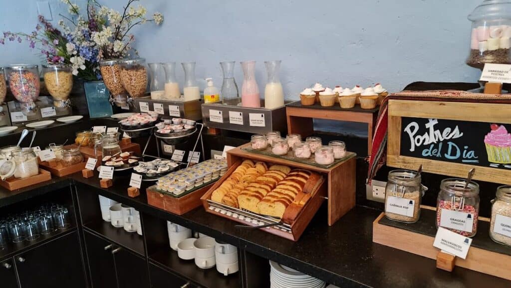 breakfast buffet of casa andina premium