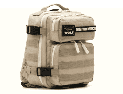 wolfpak backpack beige